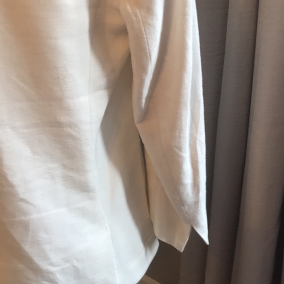 🤍J BRAND White & Sheer Blazer - Picture 7 of 11